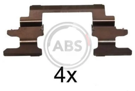 Комплект монтажный тормозных колодок A.B.S. 1236Q