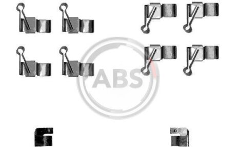 Комплект приладдя, накладка дискового гальма A.B.S. 1238Q
