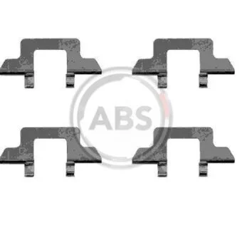 Комплект приладдя, накладка дискового гальма A.B.S. 1242Q