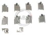 Монтажный комплект передних тормозных колодок Chrysler Voyager, Opel Combo 05- A.B.S. 1246Q (фото 1)