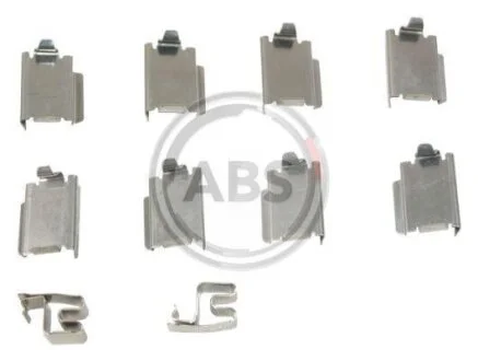 Монтажный комплект передних тормозных колодок Chrysler Voyager, Opel Combo 05- A.B.S. 1246Q