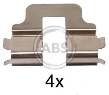 Комплект приладдя, накладка дискового гальма A.B.S. 1247Q