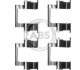Комплектующие, колодки дискового тормоза A.B.S. 1274Q (фото 1)