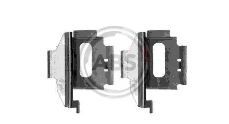 Зажим торм.колодок (компл.) (ABS) A.B.S. 1282Q