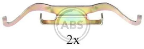 Комплектующие, колодки дискового тормоза A.B.S. 1288Q