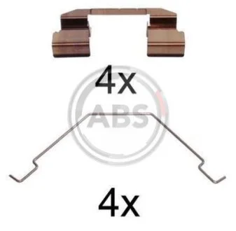 Комплект приладдя, накладка дискового гальма A.B.S. 1292Q