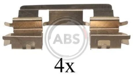 Комплект приладдя, накладка дискового гальма A.B.S. 1294Q