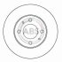 Тормозной диск A.B.S. 15044 (фото 1)