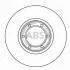 Гальмівний диск перед. Trafic -01 A.B.S. 15106 (фото 1)