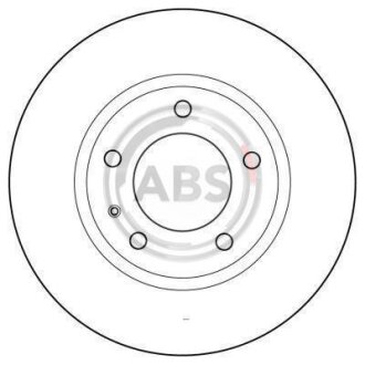 Гальмівний диск A.B.S. 15735