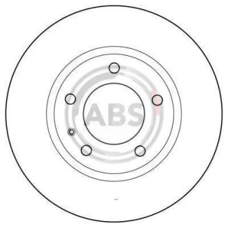 Гальмівний диск A.B.S. 15735