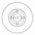 Гальмівний диск задн. Audi 100/80 (82-00) A.B.S. 15749 (фото 2)