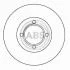 Гальмівний диск перед. Opel Astra F/Tigra -00 (256x19.9) A.B.S. 15750 (фото 1)