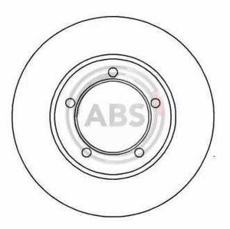 Гальмівний диск A.B.S. 15843