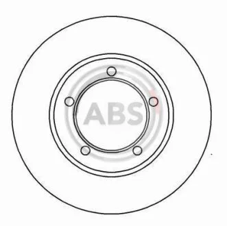 Тормозной диск A.B.S. 15843