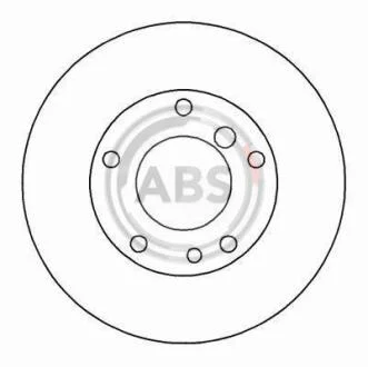 Гальмiвнi диски A.B.S. 15867