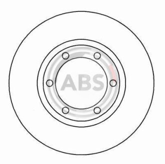 Гальмівний диск A.B.S. 15971