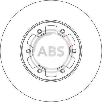 Гальмівний диск A.B.S. 15994