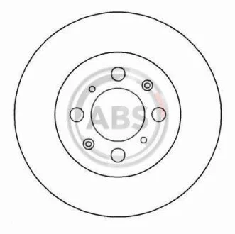 Гальмівний диск A.B.S. 16059
