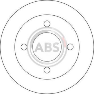 Тормозной диск A.B.S. 16065
