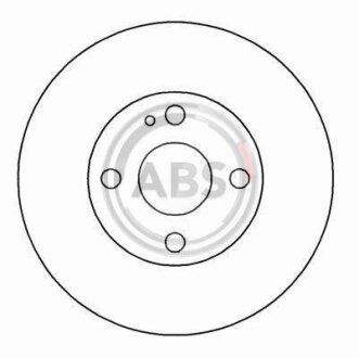 Гальмівний диск A.B.S. 16087