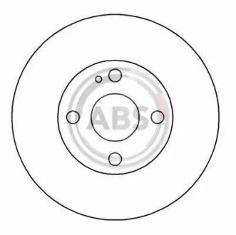 Гальмівний диск A.B.S. 16087