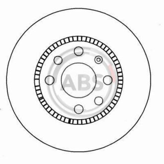 Диск гальмівний OPEL Astra/Corsa/Tigra/Vectra передн. вент. (ABS) A.B.S. 16093