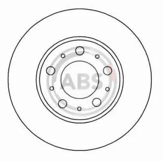 Гальмiвнi диски A.B.S. 16094