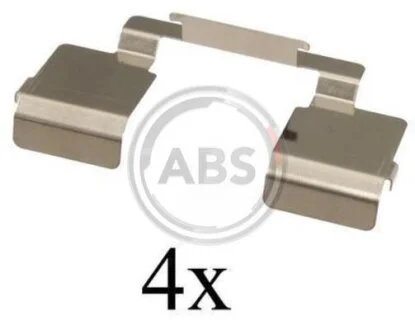 Комплектующие, колодки дискового тормоза A.B.S. 1609Q
