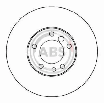 Гальмівний диск A.B.S. 16102