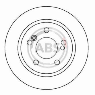 Диск гальмівний A.B.S. 16108
