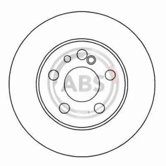 Гальмівний диск A.B.S. 16111