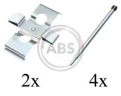 Комплект приладдя, накладка дискового гальма A.B.S. 1611Q