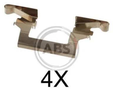 Комплект приладдя, накладка дискового гальма A.B.S. 1614Q