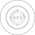 Гальмівний диск A.B.S. 16152 (фото 1)