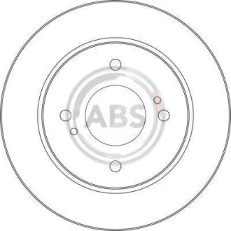 Гальмівний диск A.B.S. 16152