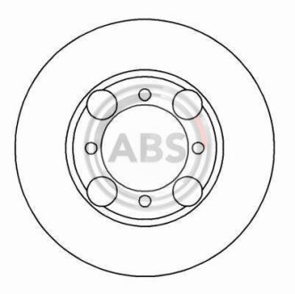 Диск гальмівний A.B.S. 16161