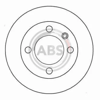 Гальмівний диск A.B.S. 16187