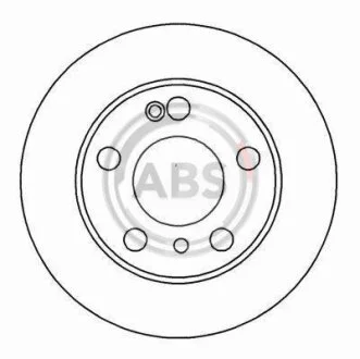 Гальмівний диск A.B.S. 16188