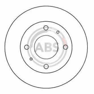 Гальмівний диск A.B.S. 16194
