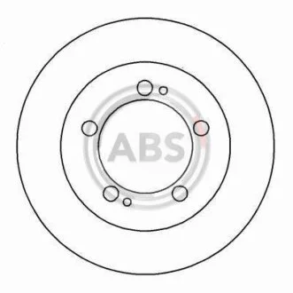 Гальмівний диск A.B.S. 16207