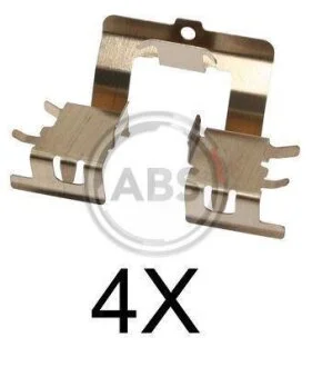 Комплект приладдя, накладка дискового гальма A.B.S. 1620Q