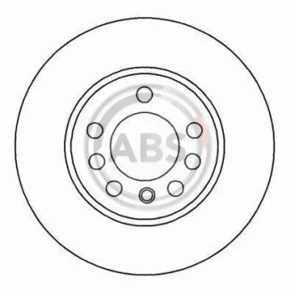 Тормозной диск A.B.S. 16213