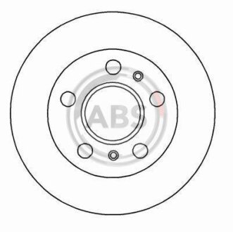 Тормозной диск A.B.S. 16215