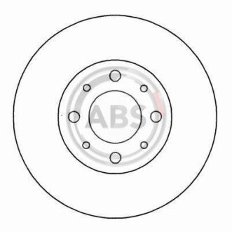 Гальмівний диск A.B.S. 16222