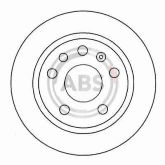 Тормозной диск A.B.S. 16262