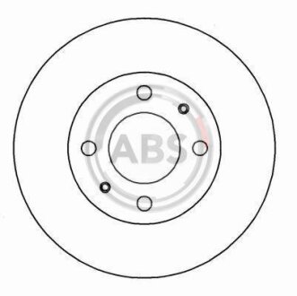 Гальмівний диск A.B.S. 16271