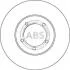 Диск тормозной (ABS) A.B.S. 16283 (фото 1)