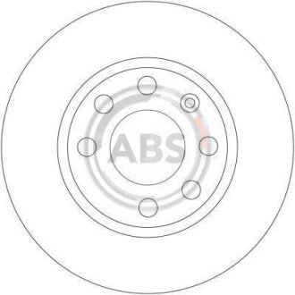 Диск гальмівний A.B.S. 16305