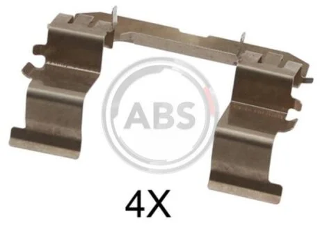 Комплект приладдя, накладка дискового гальма A.B.S. 1632Q